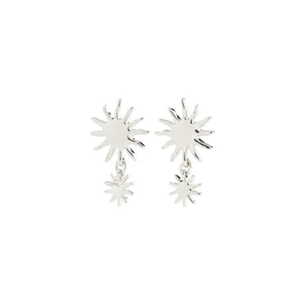 Pilgrim 262626023 Lyricus Earrings Silver-Plated