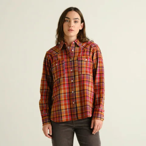 Dedicated Shirt Arboga Flannel Madras Check Multi Color 23700