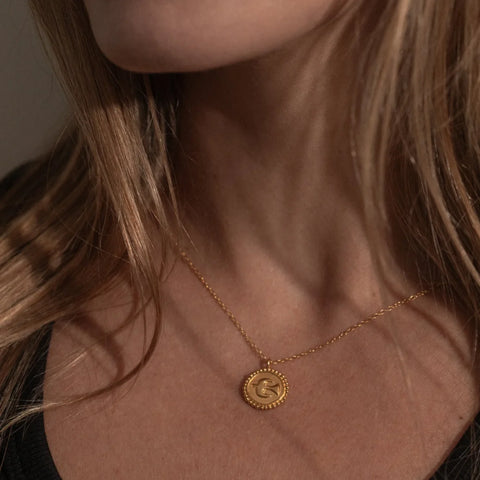One & Eight 2799 Gold Dove Necklace