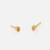 One & Eight 2818 Champagne Pear Studs