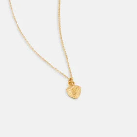 One & Eight 2869 Bubble Heart Necklace 18"