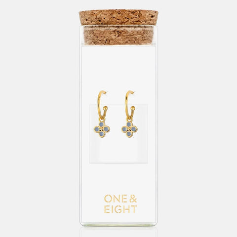 One & Eight 2921 Latte Alber Earrings