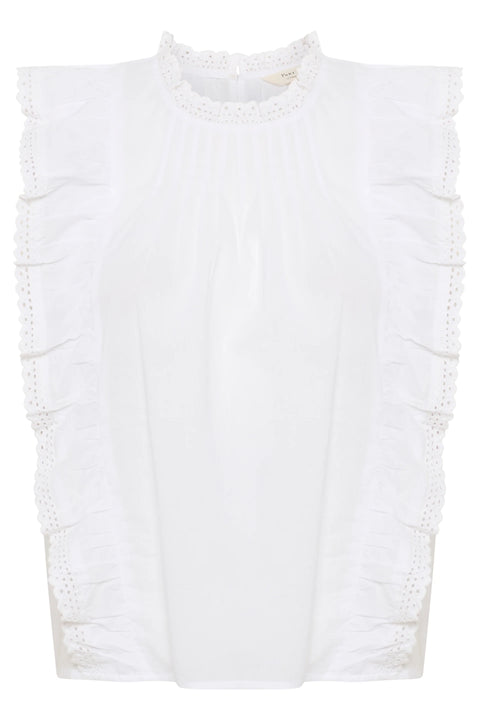 Part Two Theana Top In Bright White