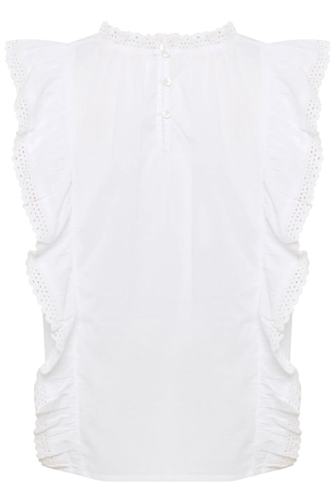 Part Two Theana Top In Bright White