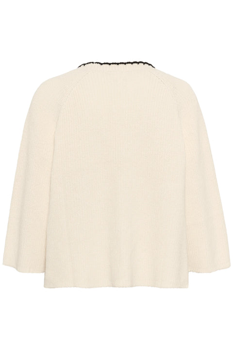 Part Two Tritte Cardigan In Whitecap Gray