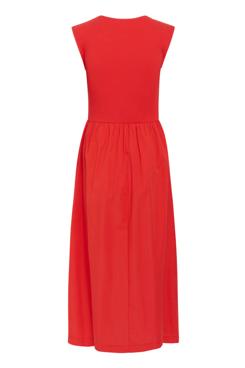 Soaked In Luxury Simone Phoebe Dress In Goji Berry