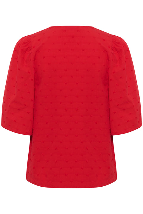 Soaked In Luxury Sunela Felisia top In Goji Berry