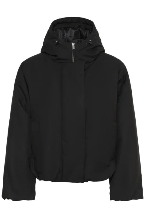 Soaked Alicie Hooded Jacket In Black