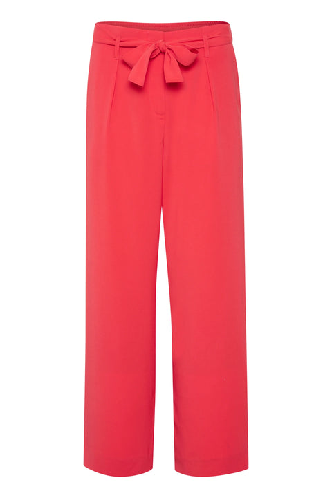 Saint Tropez Andrea Wide Leg Pants in Cayenne