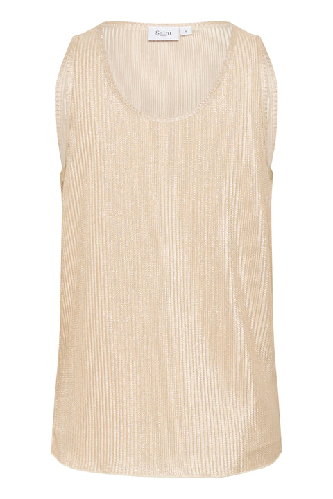 Saint Tropez Evy Top In Winter White