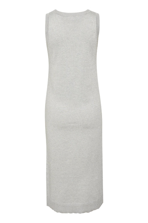 Saint Tropez Mila Knit Dress In Silver Lurex