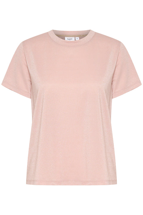 Saint Tropez Haga Regular T-Shirt In Pink Nectar