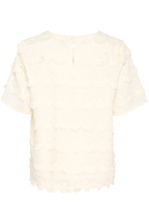 Saint Tropez Johanette Blouse S/S In Ice