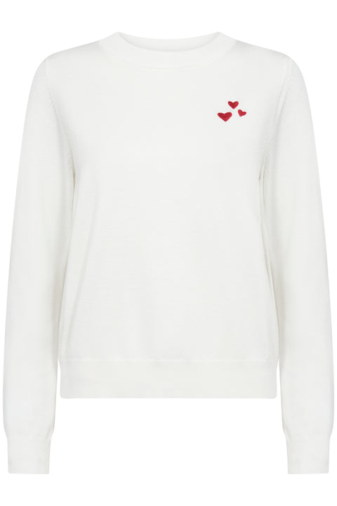 Saint Tropez Valentina Knit Pullover In Ice