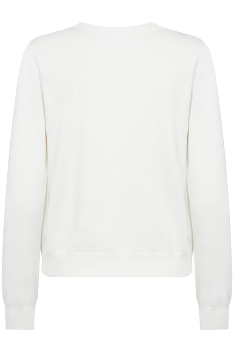 Saint Tropez Valentina Knit Pullover In Ice