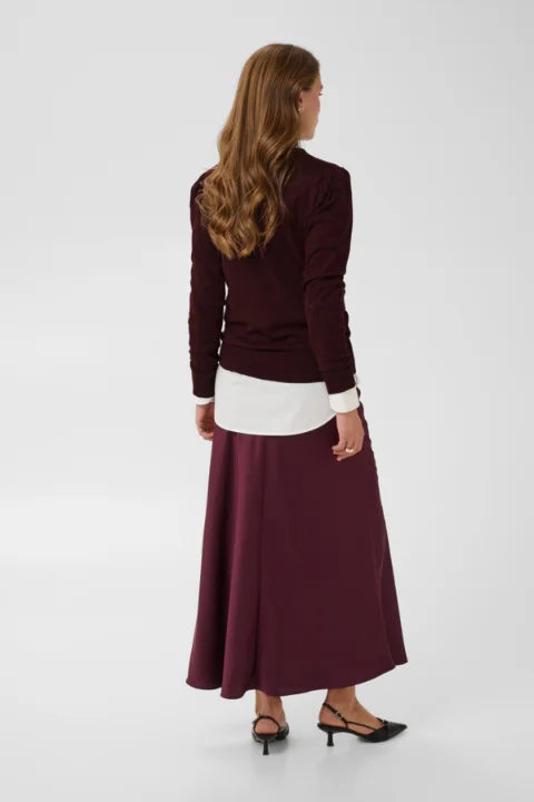 Saint Tropez Cherri Pullover In Winetasting Melange