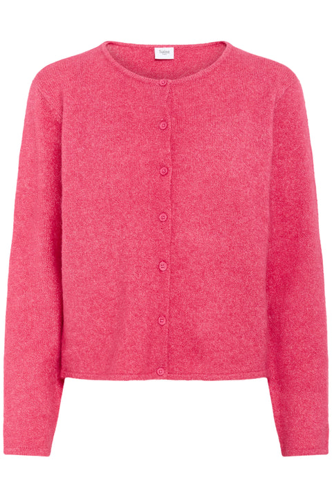 Saint Tropez Larna Cardigan In Fruit Dove