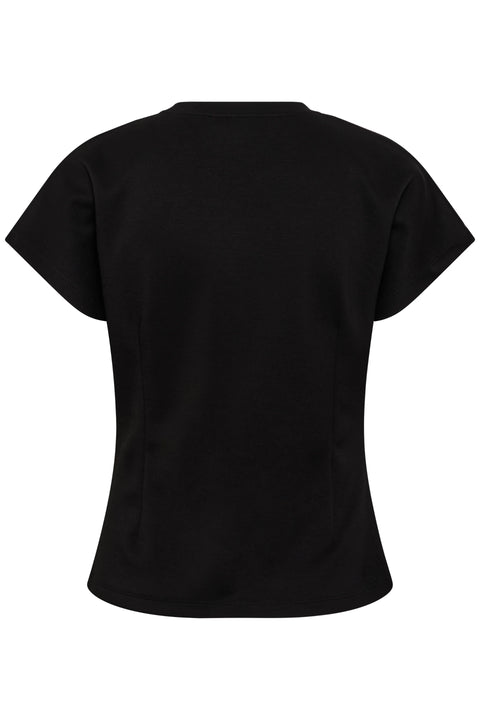 Saint Tropez Theo Blouse In Black