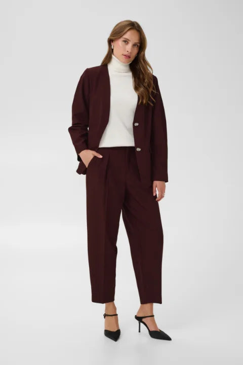 Saint Tropez Ubigail Pant In Winetasting Melange