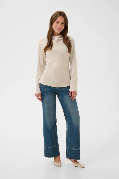 Saint Tropez Umalie Blouse In Sandshell