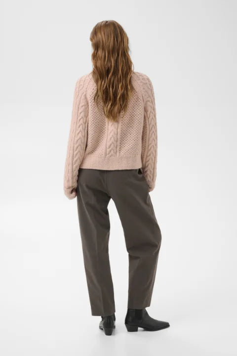 Saint Tropez Uwena Pullover In Party Rose Melange