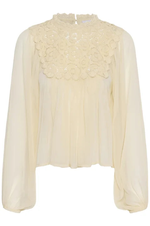 Saint Tropez Ulenka Blouse In Sandshell