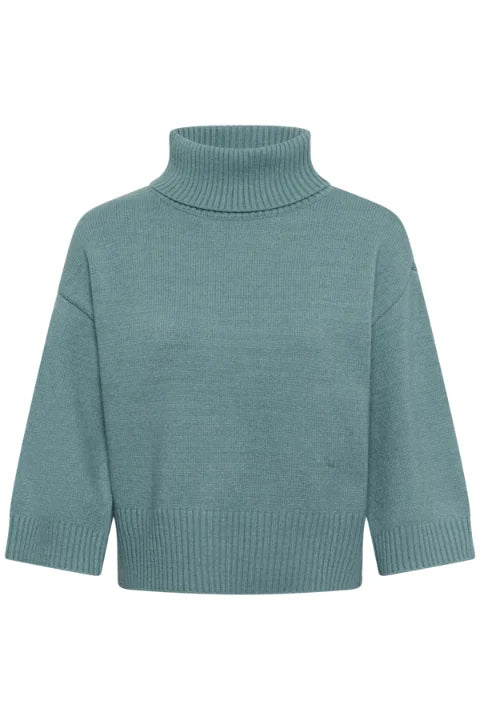 Saint Tropez Umina Pullover In Cameo Blue Melange