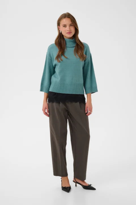 Saint Tropez Umina Pullover In Cameo Blue Melange