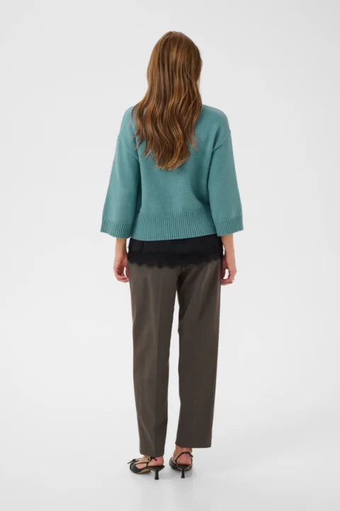 Saint Tropez Umina Pullover In Cameo Blue Melange