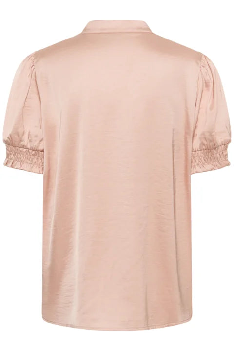 Saint Tropez Panan SS Blouse In Ash Rose