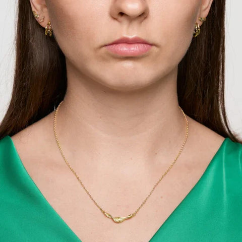 Pure 31899 Olivia necklace w. twisted pendant