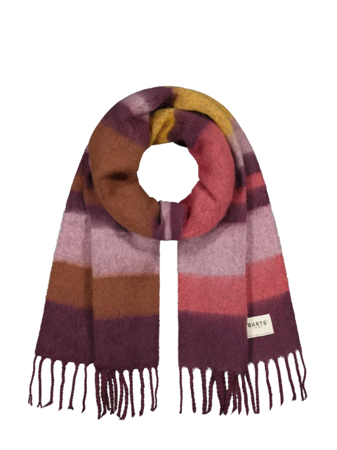 Barts Eluzabeth Scarf aubergine