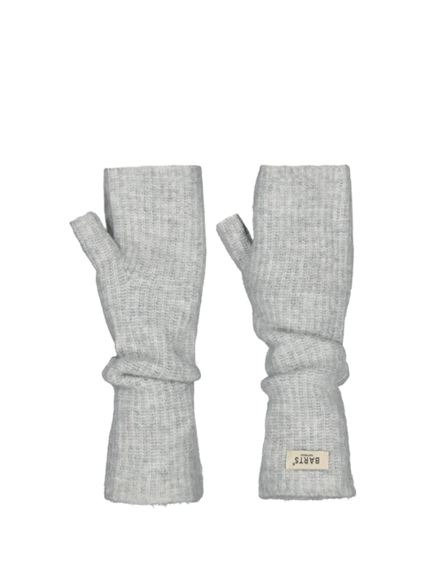 Barts Darty Fingerless Gloves heather grey