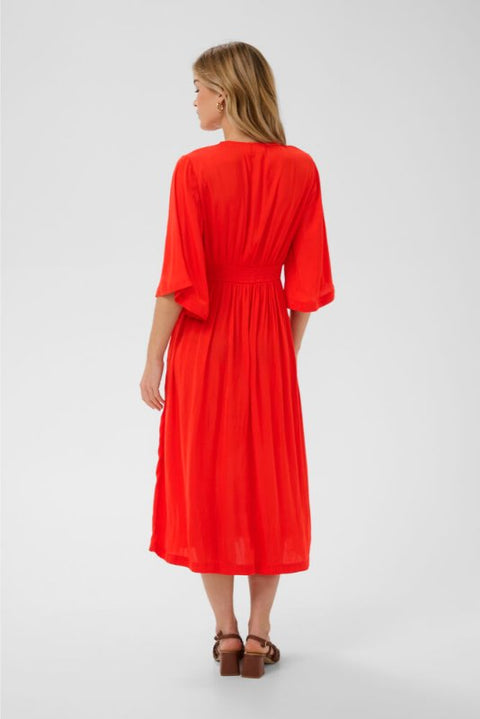 Saint Tropez Phernanda Dress In Valiant Poppy