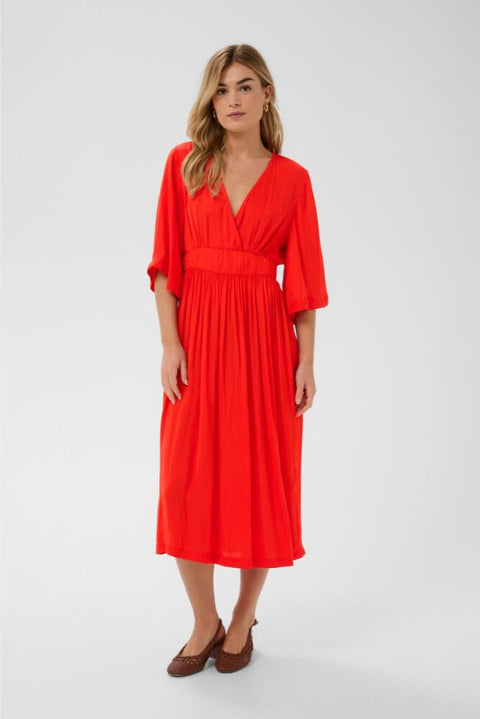 Saint Tropez Phernanda Dress In Valiant Poppy