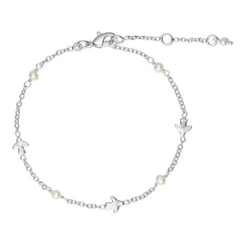 Pure 40711 Ava bracelet w. bird pendant Silver