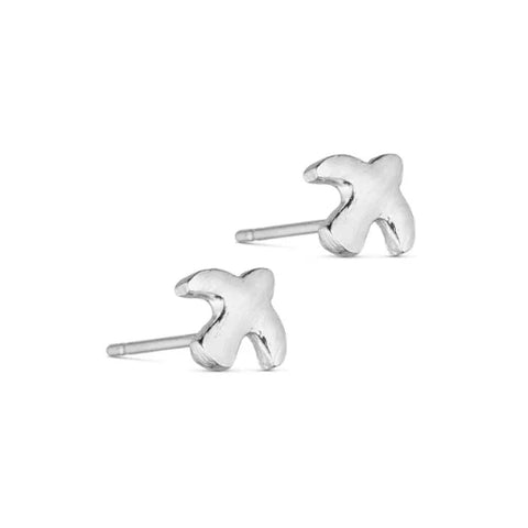 Pure 45976 Ava post earrings w. bird Silver