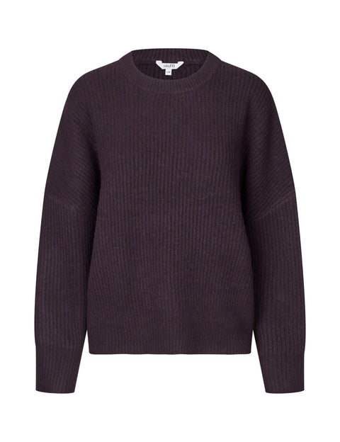 MBYM 46326994 Gillian Shyla Knit In Z04 Dark Deep Purple