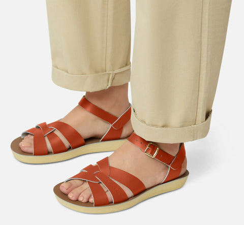 Saltwater Swimmer Sandal In Paprika