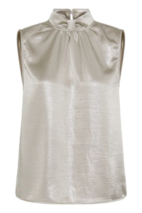 Pulz Festina Top In Macadamia
