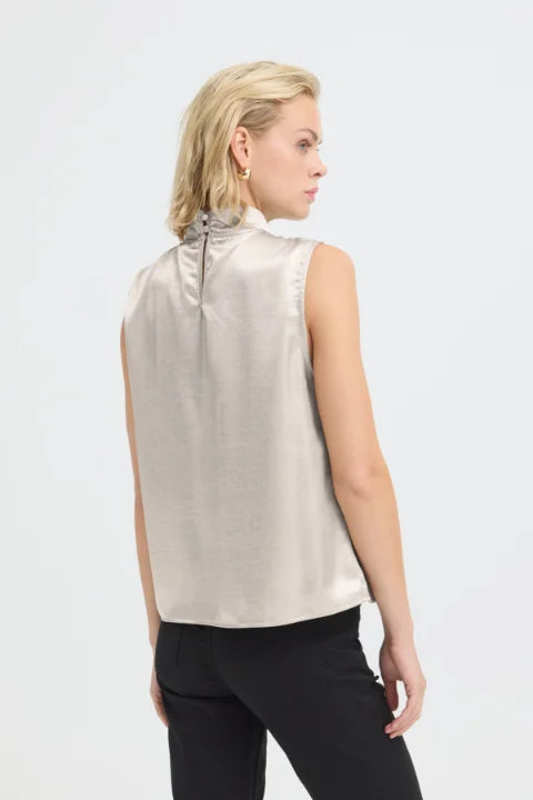 Pulz Festina Top In Macadamia