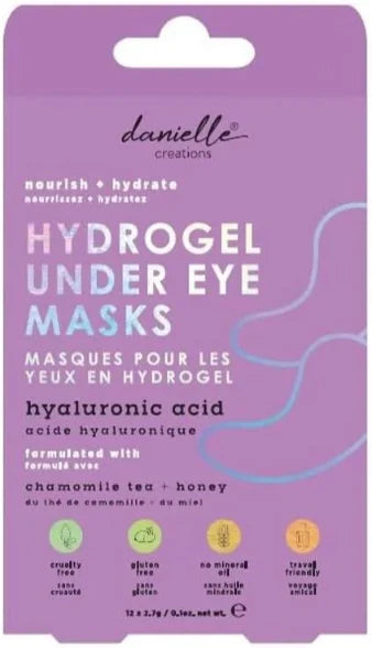 Danielle Creations DC8711HAHN 5 Pair Hydrogel Under Eye Masks - Hyaluronic Acid 5 X Pair U