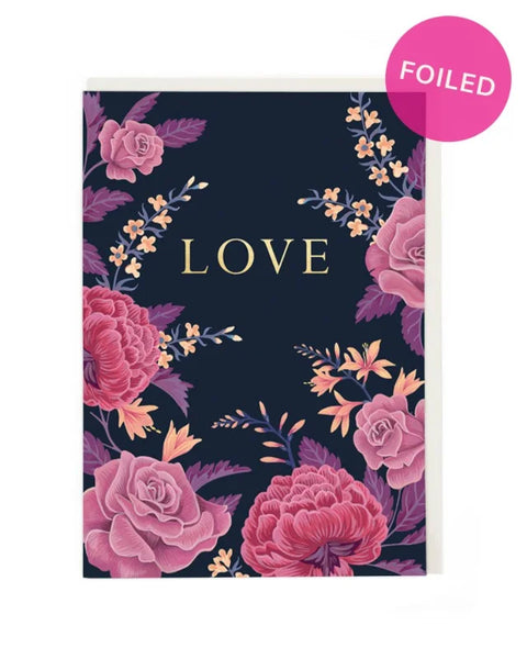 Cath Tate Cards CDF1485 Love Valentine Card