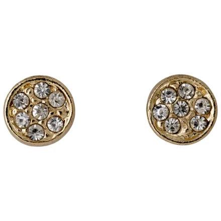 Pilgrim 601712053 Emma Crystal Earrings Gold-Plated