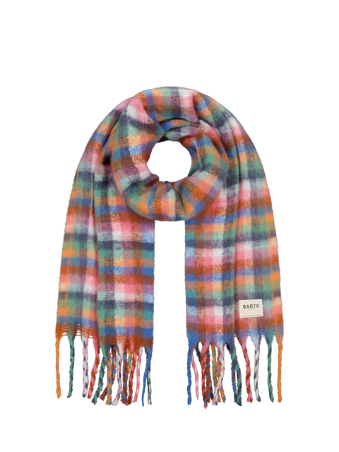 Barts Plaity Scarf pink