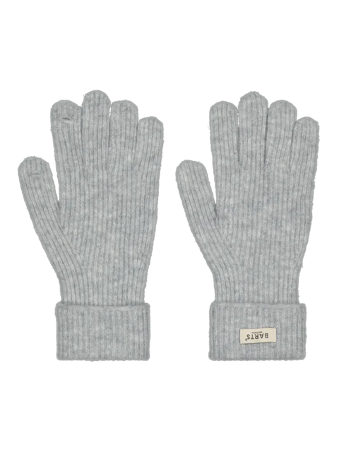 Barts Darty Gloves heather grey S/M