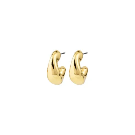 Pilgrim 642612003 Jennings Hoop Earrings Gold-Plated