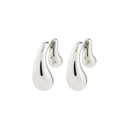 Pilgrim 642616023 Jennings Earrings Silver-Plated