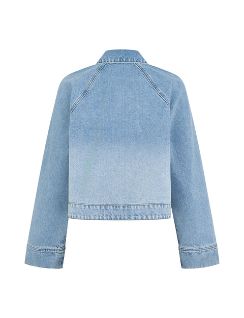MBYM 64391289 Corot FABTR099V61 Jacket In V61 Light Blue Brushing