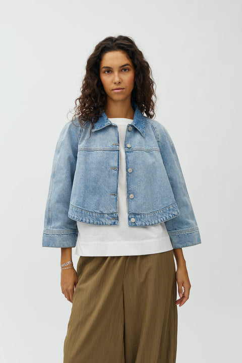 MBYM 64391289 Corot FABTR099V61 Jacket In V61 Light Blue Brushing